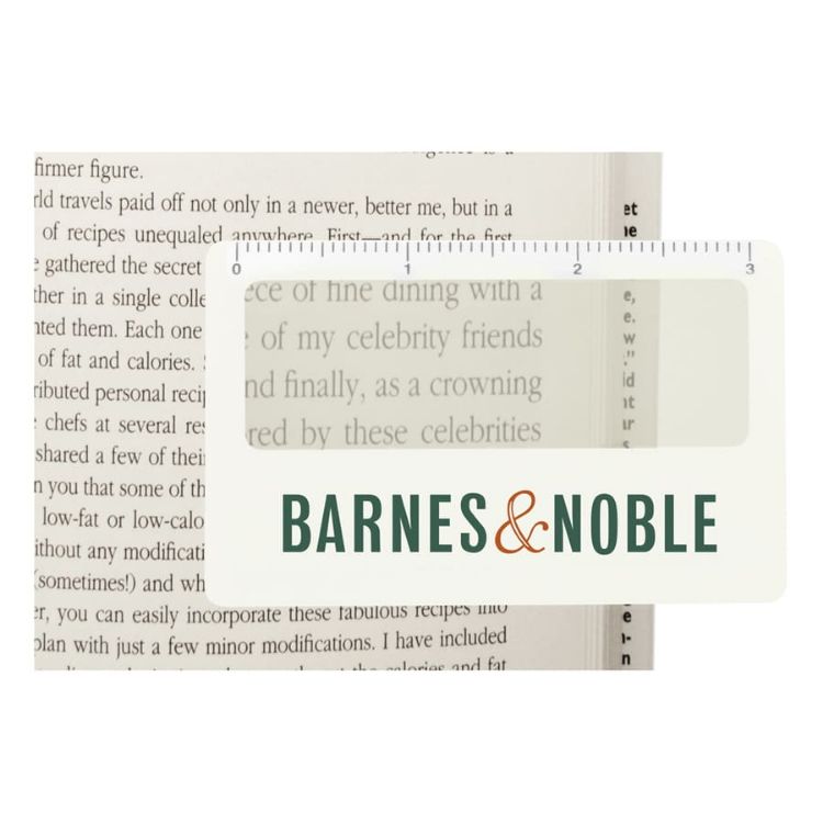 Picture of Pocket Ruler Magnifier with Sleeve