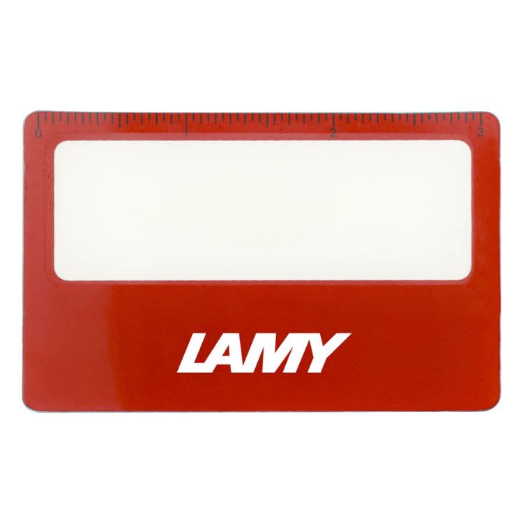 Picture of Pocket Ruler Magnifier with Sleeve