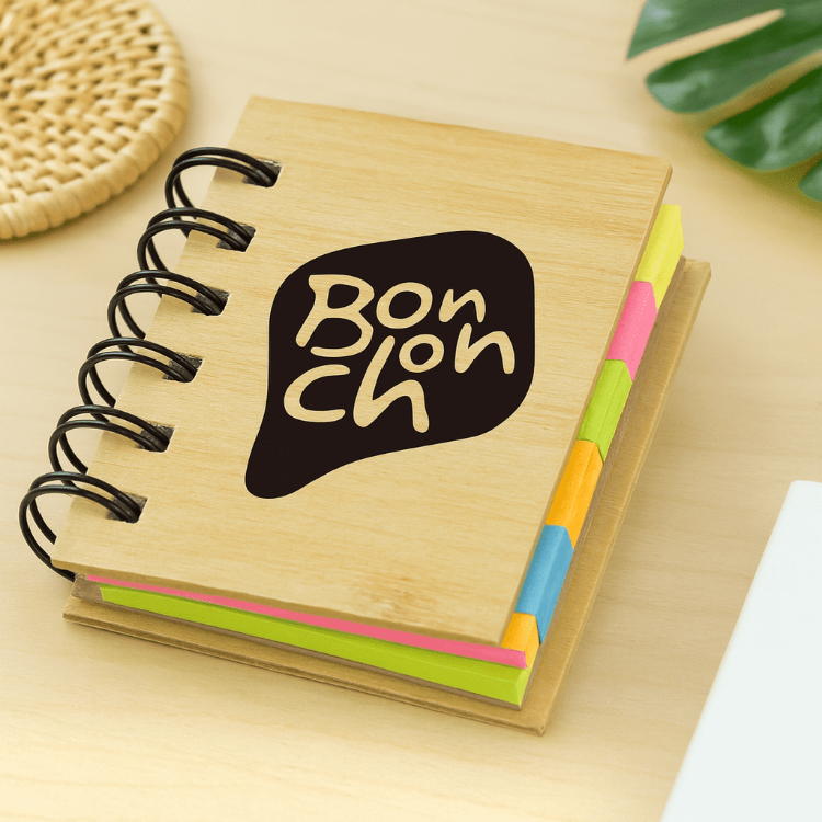 Picture of Mini Bamboo Sticky Note Set