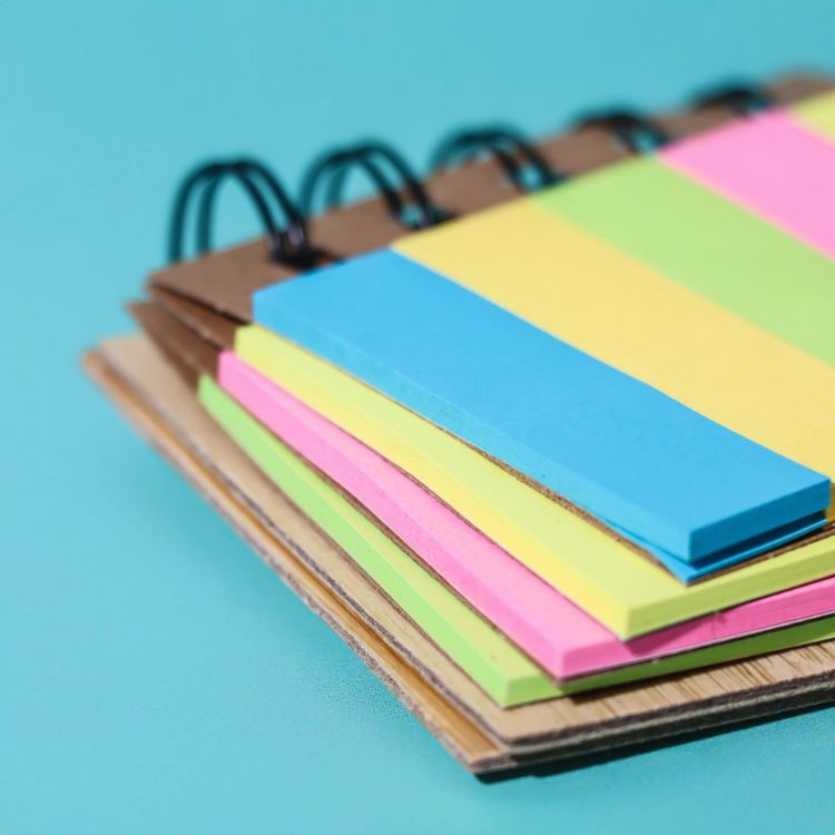 Picture of Mini Bamboo Sticky Note Set