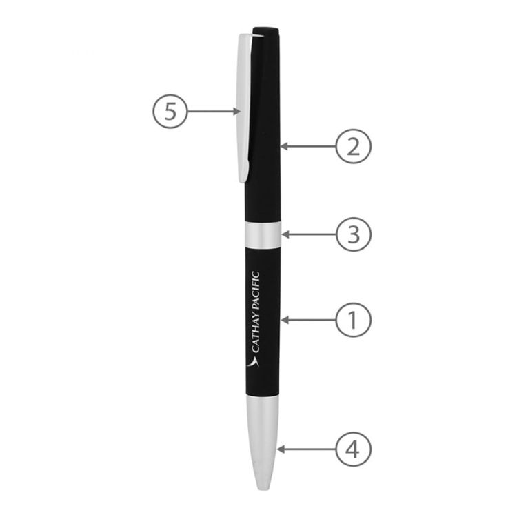 Picture of BND86 NOLO, TWIST METAL BALL PEN