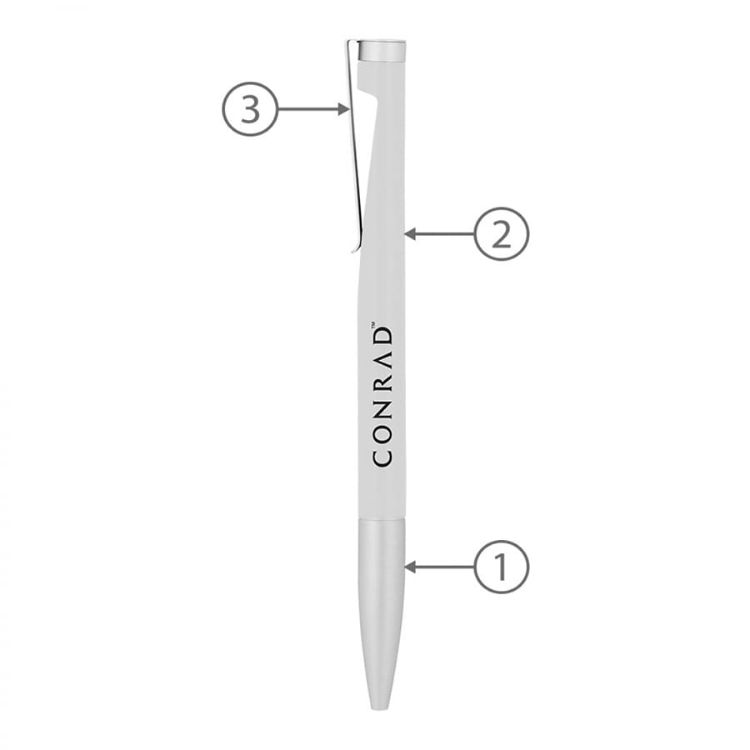 Picture of BND84 ATTEN, TWIST METAL BALL PEN