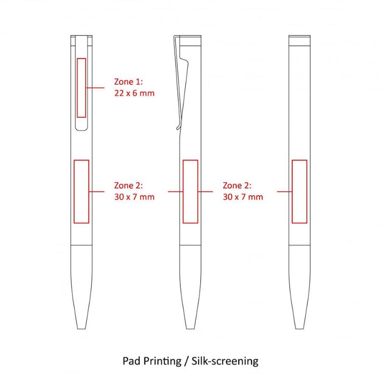 Picture of BND84 ATTEN, TWIST METAL BALL PEN