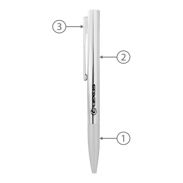 Picture of BND83 PEGI, TWIST METAL BALL PEN
