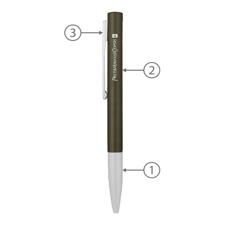Picture of BND83 PEGI, TWIST METAL BALL PEN