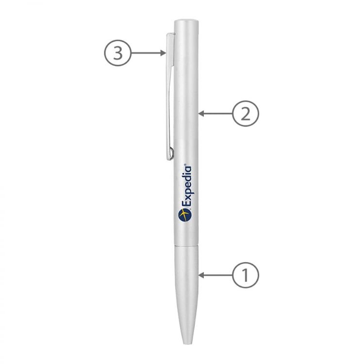 Picture of BND83 PEGI, TWIST METAL BALL PEN