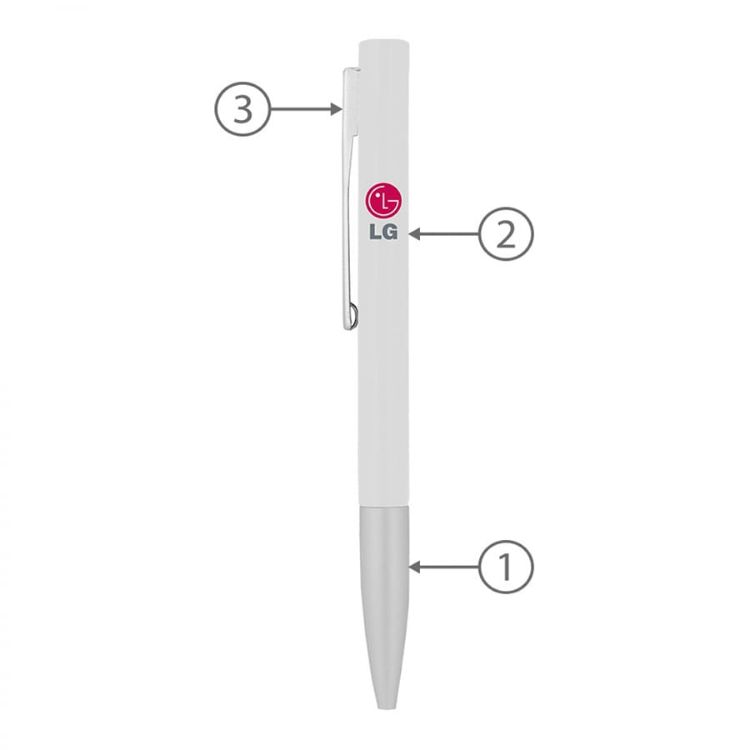Picture of BND83 PEGI, TWIST METAL BALL PEN