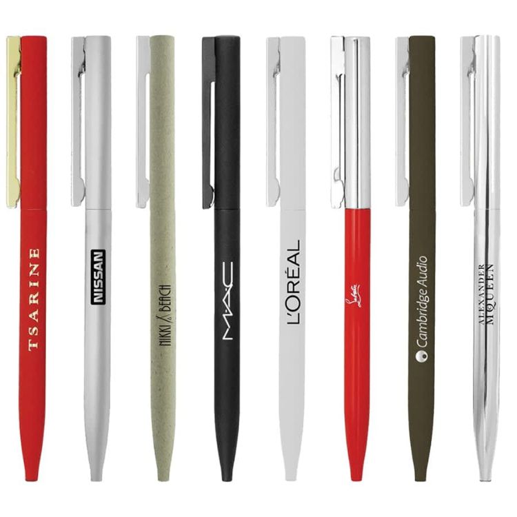 Picture of BND78 SARI, THIN TWIST METAL BALL PEN