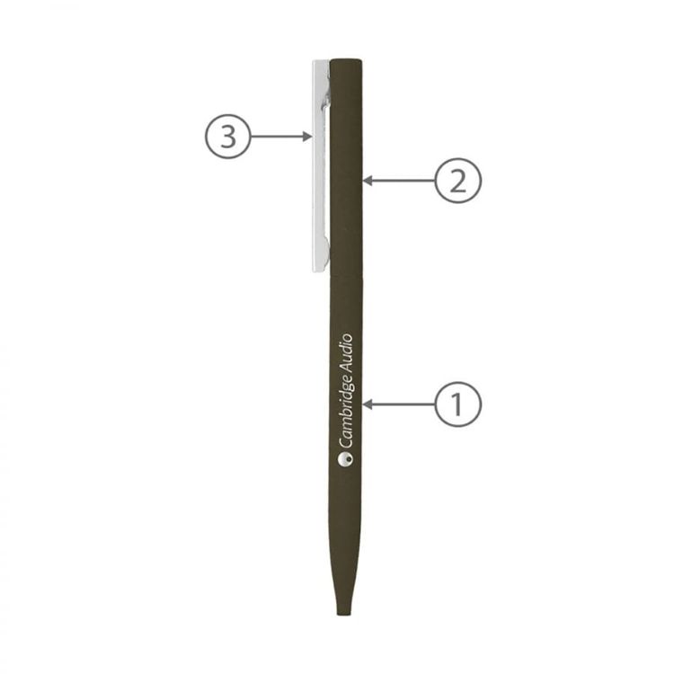 Picture of BND78 SARI, THIN TWIST METAL BALL PEN