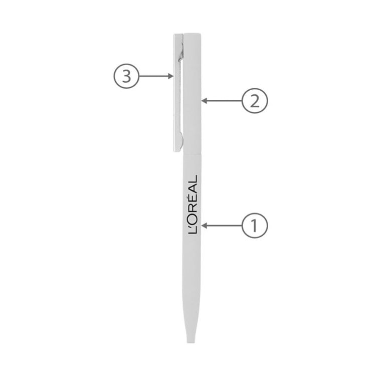 Picture of BND78 SARI, THIN TWIST METAL BALL PEN