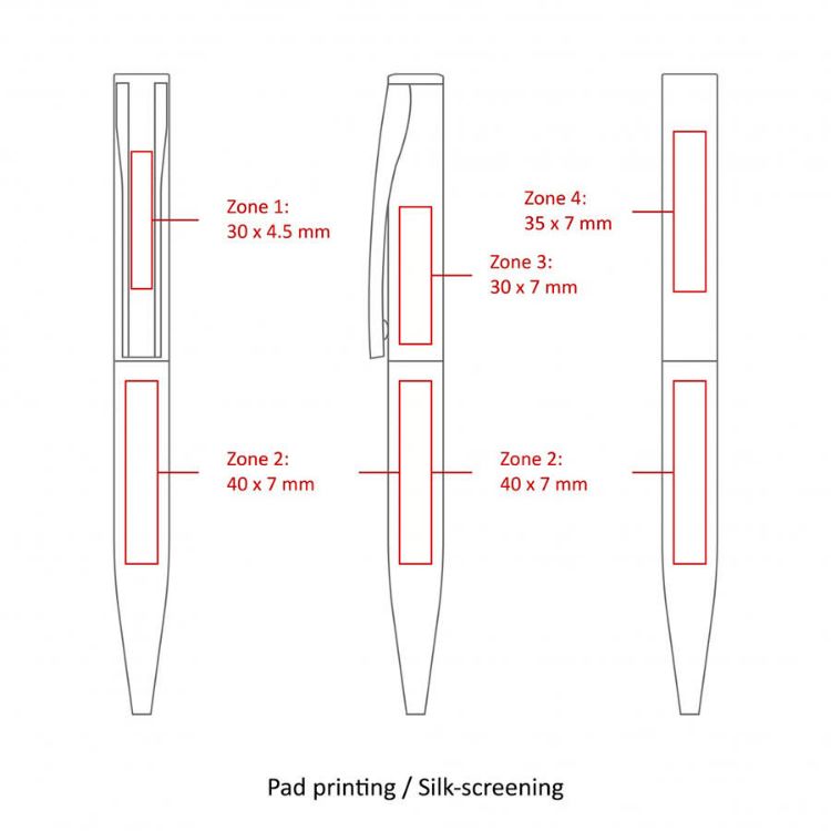 Picture of BND82 DIAL, TWIST METAL BALL PEN