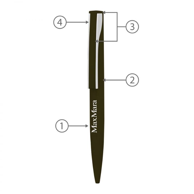 Picture of BND82 DIAL, TWIST METAL BALL PEN