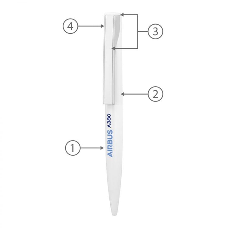 Picture of BND82 DIAL, TWIST METAL BALL PEN