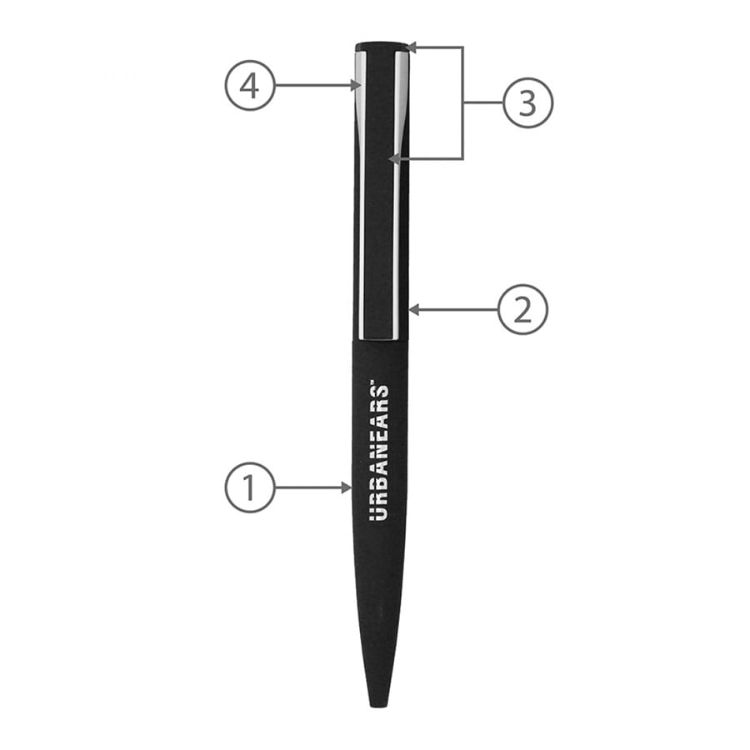 Picture of BND82 DIAL, TWIST METAL BALL PEN