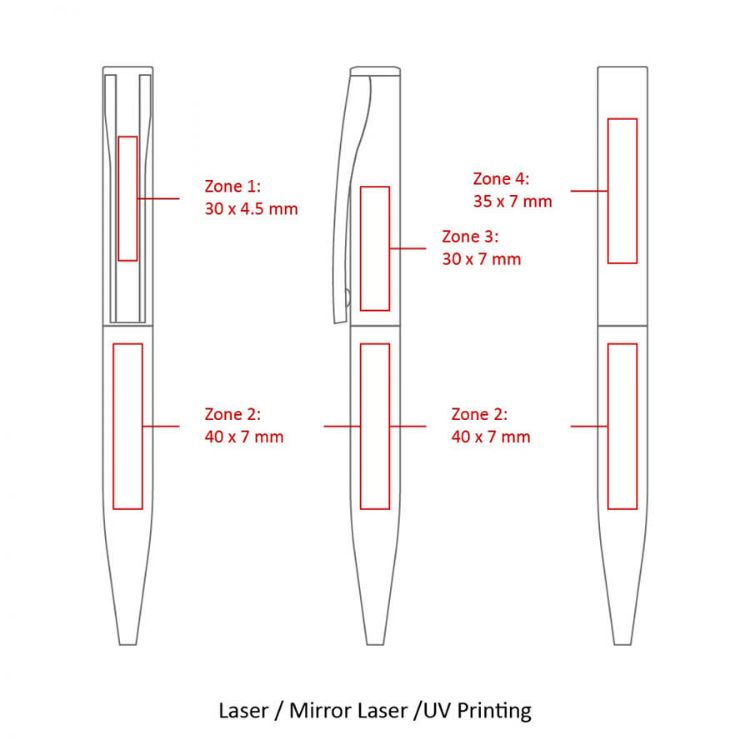 Picture of BND82 DIAL, TWIST METAL BALL PEN