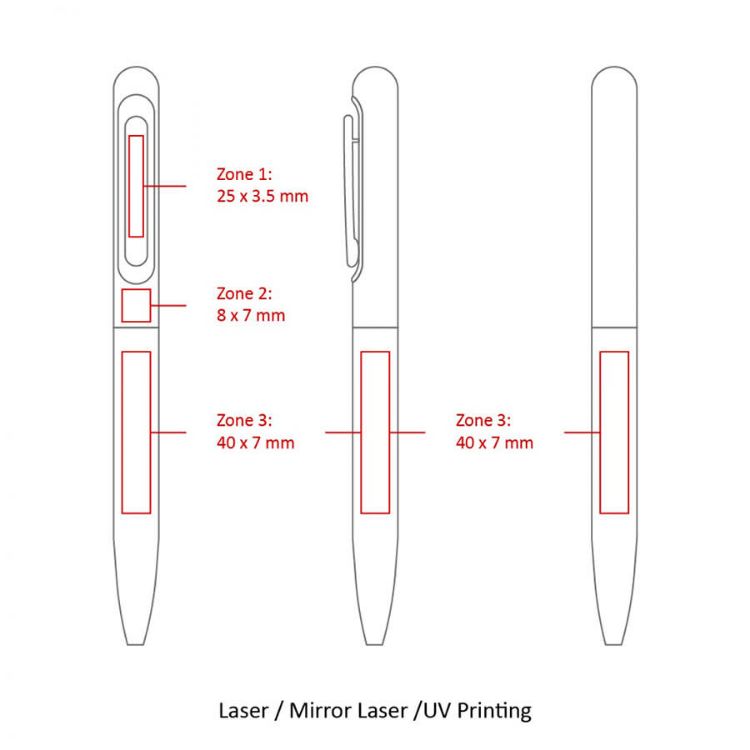 Picture of BND81 SOO, TWIST METAL BALL PEN