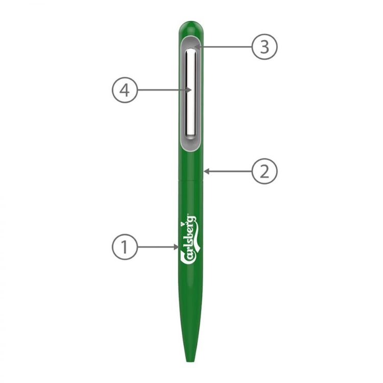 Picture of BND81 SOO, TWIST METAL BALL PEN