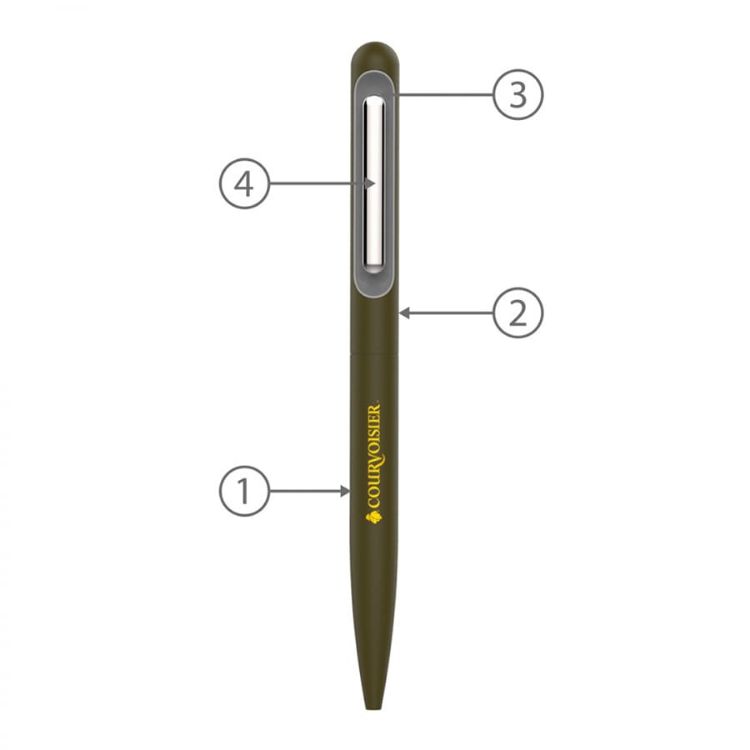 Picture of BND81 SOO, TWIST METAL BALL PEN