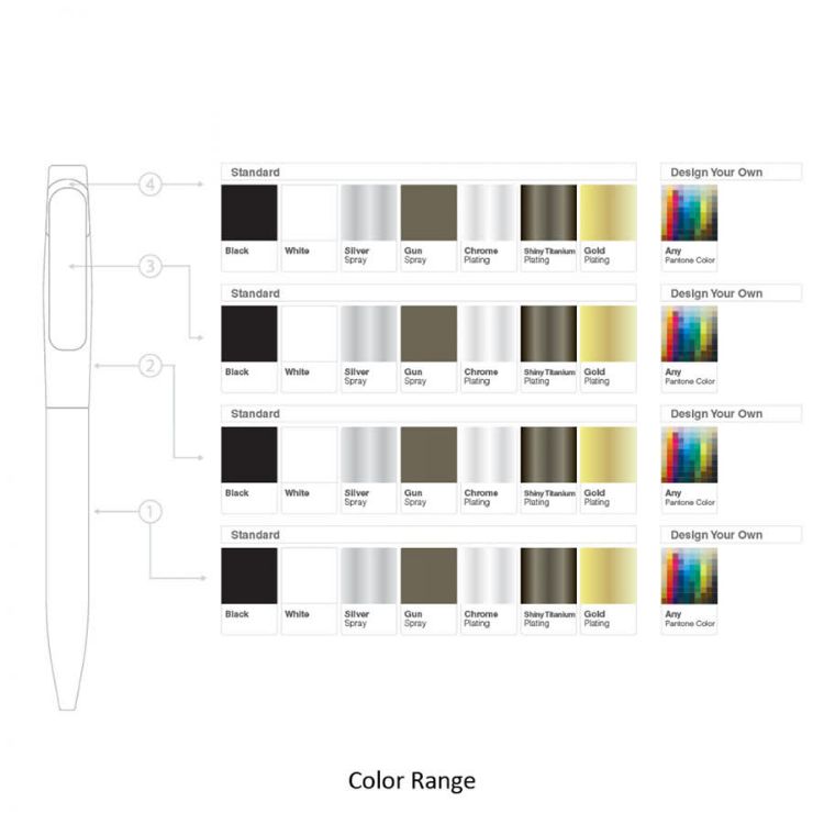 Picture of BND80 BLOA, TWIST METAL BALL PEN