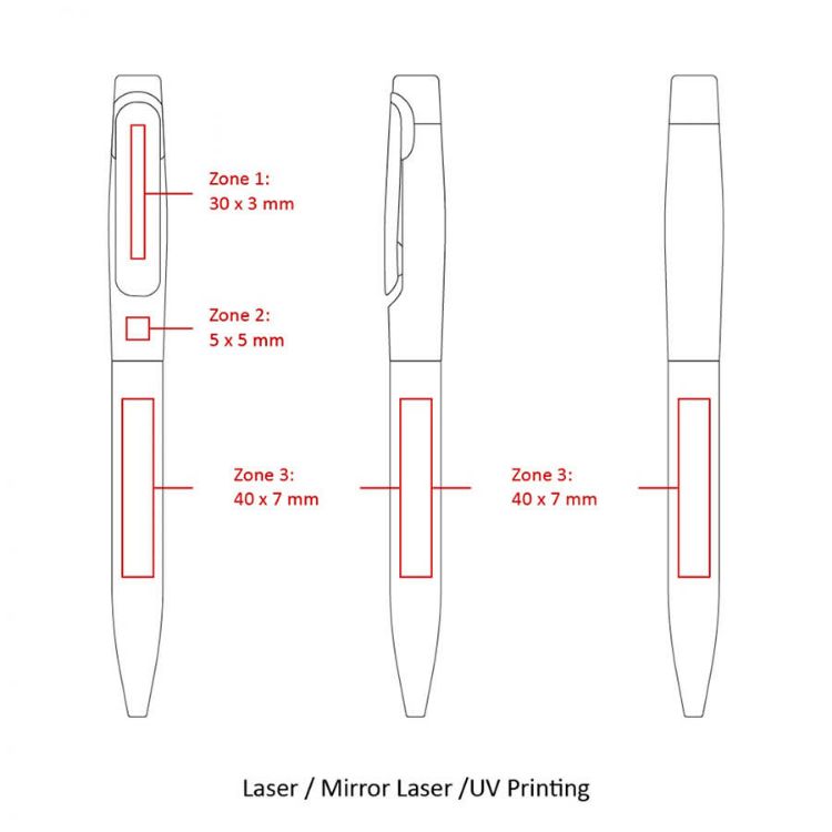 Picture of BND80 BLOA, TWIST METAL BALL PEN