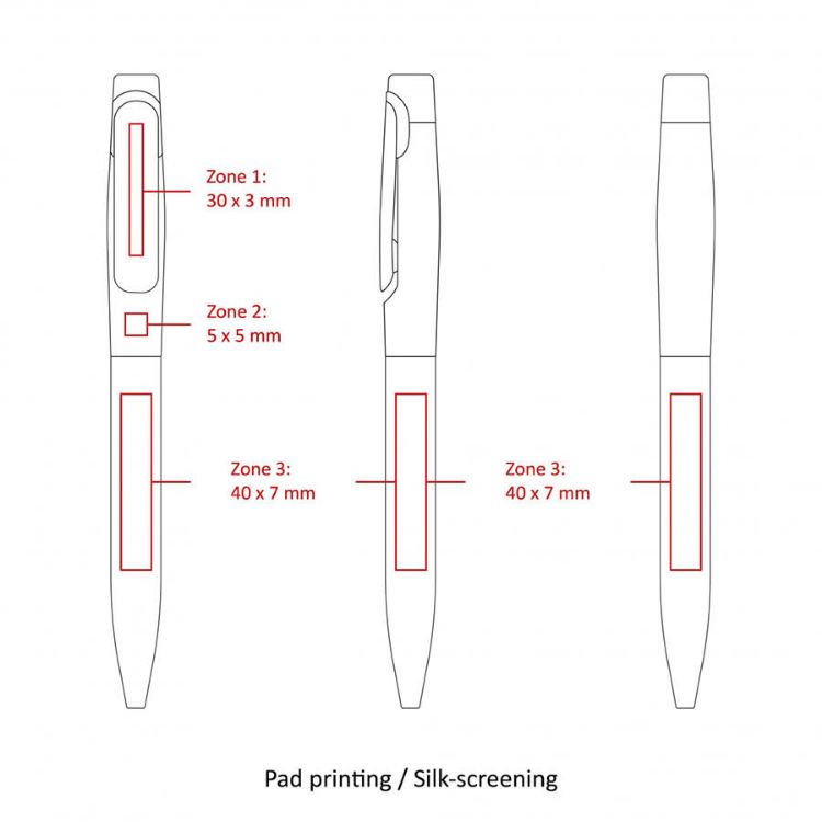 Picture of BND80 BLOA, TWIST METAL BALL PEN
