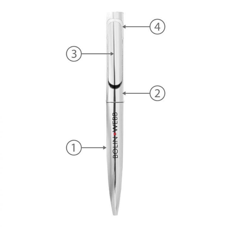 Picture of BND80 BLOA, TWIST METAL BALL PEN