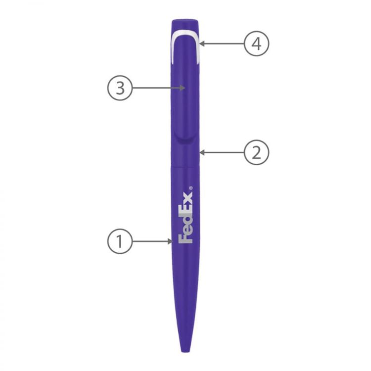 Picture of BND80 BLOA, TWIST METAL BALL PEN