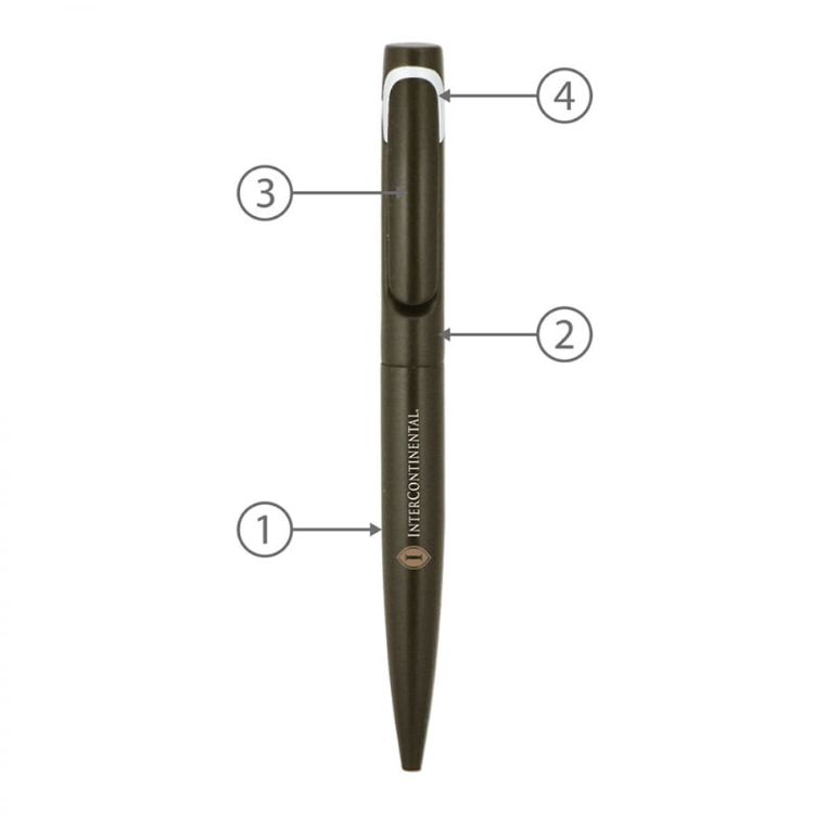 Picture of BND80 BLOA, TWIST METAL BALL PEN