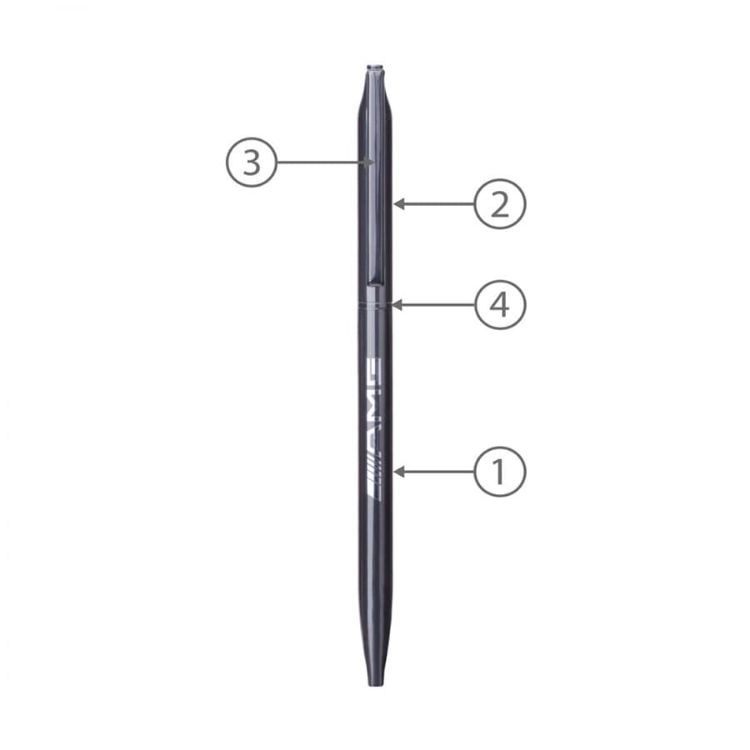Picture of BND72 GLAD, THIN TWIST METAL BALL PEN