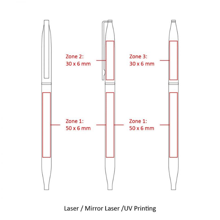 Picture of BND72 GLAD, THIN TWIST METAL BALL PEN