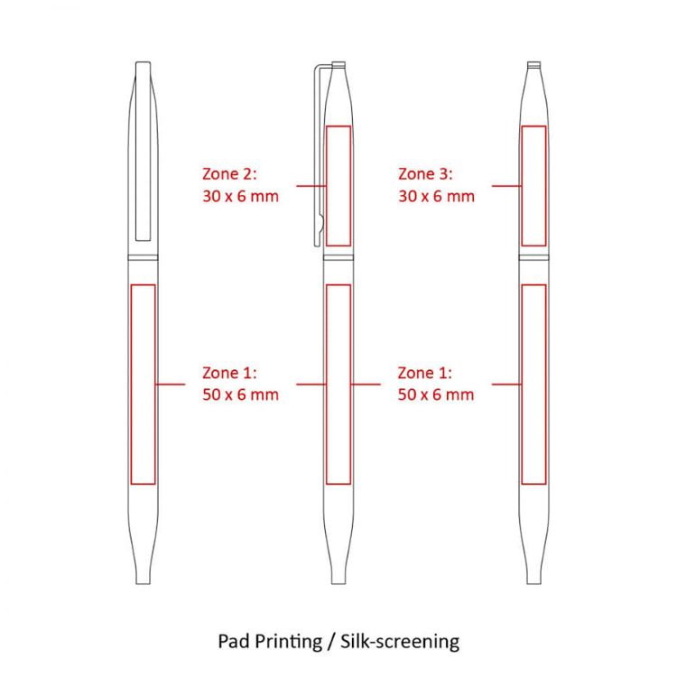 Picture of BND72 GLAD, THIN TWIST METAL BALL PEN