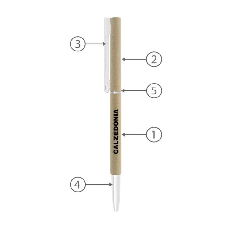 Picture of BND71 CLAP TWIST METAL BALL PEN