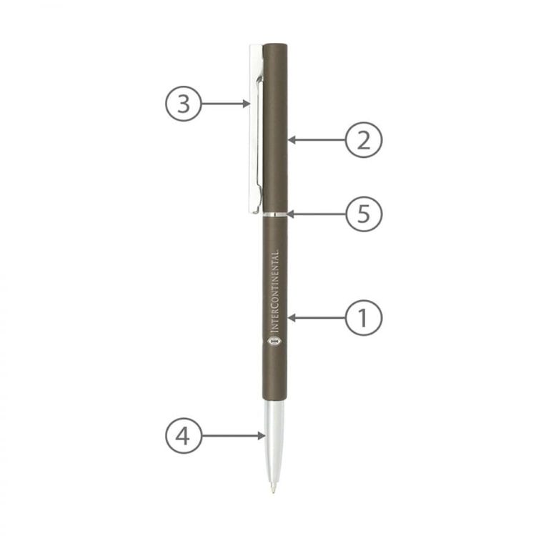 Picture of BND71 CLAP TWIST METAL BALL PEN