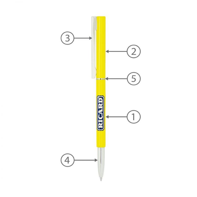 Picture of BND71 CLAP TWIST METAL BALL PEN