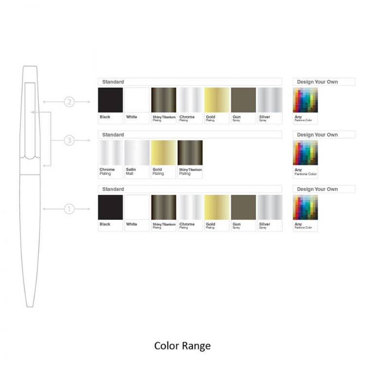 Picture of BND77 PERI, TWIST METAL BALL PEN
