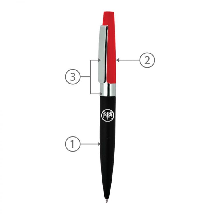 Picture of BND77 PERI, TWIST METAL BALL PEN