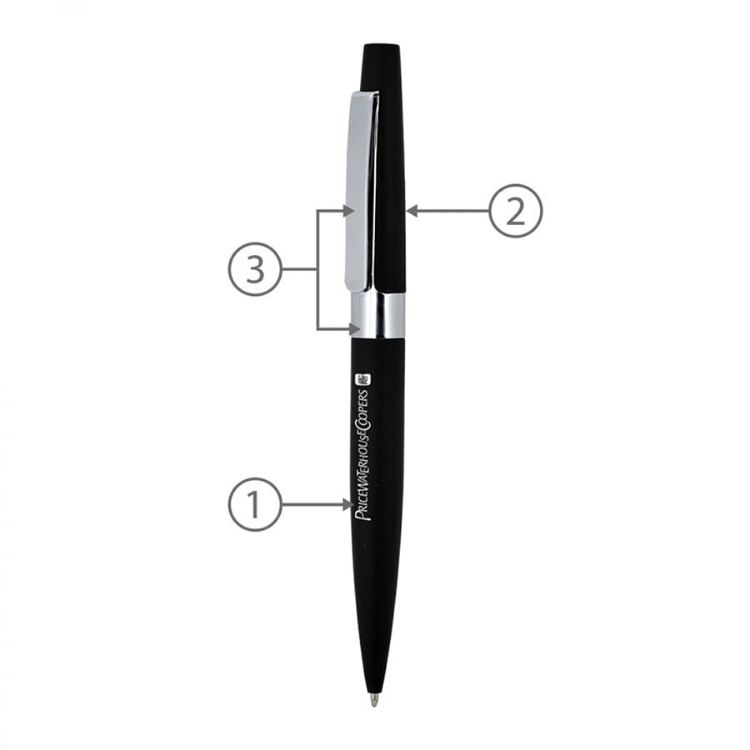 Picture of BND77 PERI, TWIST METAL BALL PEN
