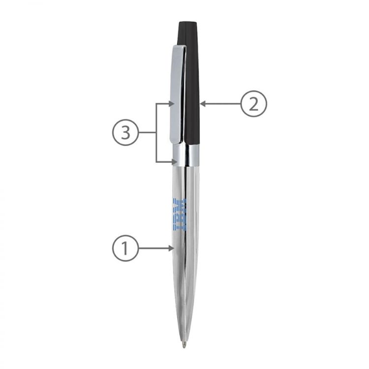 Picture of BND77 PERI, TWIST METAL BALL PEN