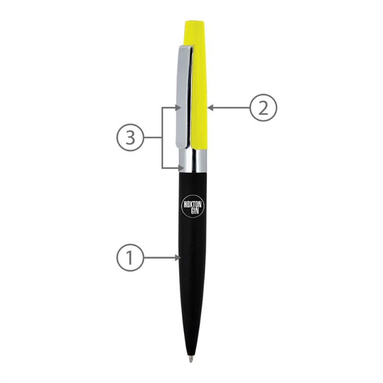 Picture of BND77 PERI, TWIST METAL BALL PEN