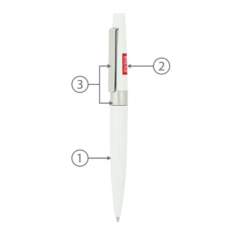 Picture of BND77 PERI, TWIST METAL BALL PEN