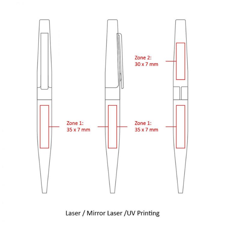 Picture of BND77 PERI, TWIST METAL BALL PEN
