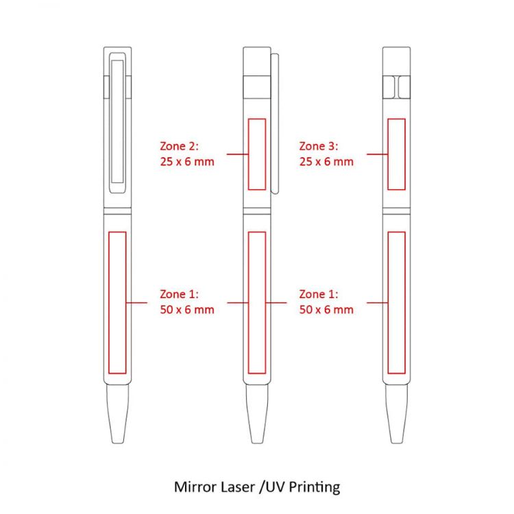 Picture of Slim Hex Pens (Custom Made To Order - BND70XL)
