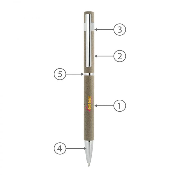 Picture of Slim Hex Pens (Custom Made To Order - BND70XL)