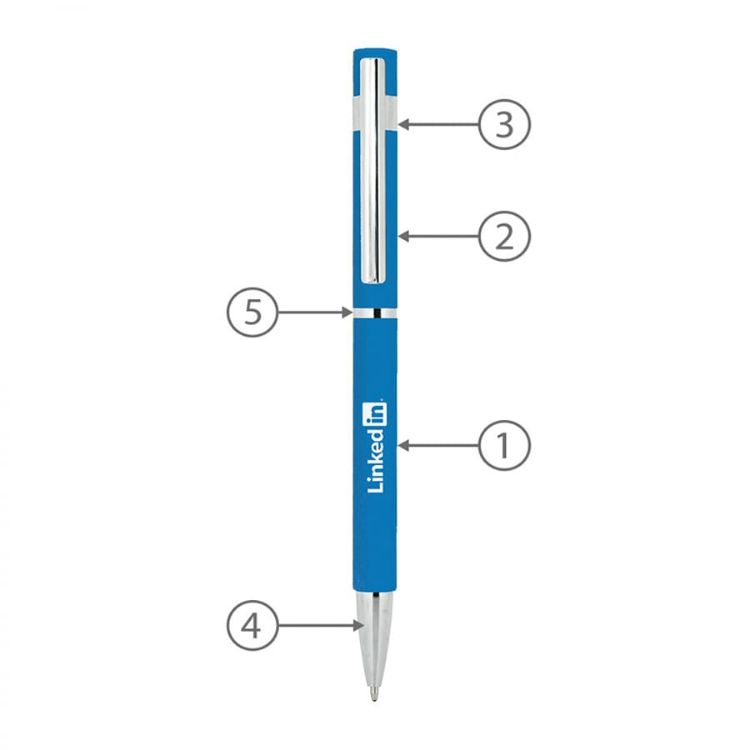 Picture of Slim Hex Pens (Custom Made To Order - BND70XL)