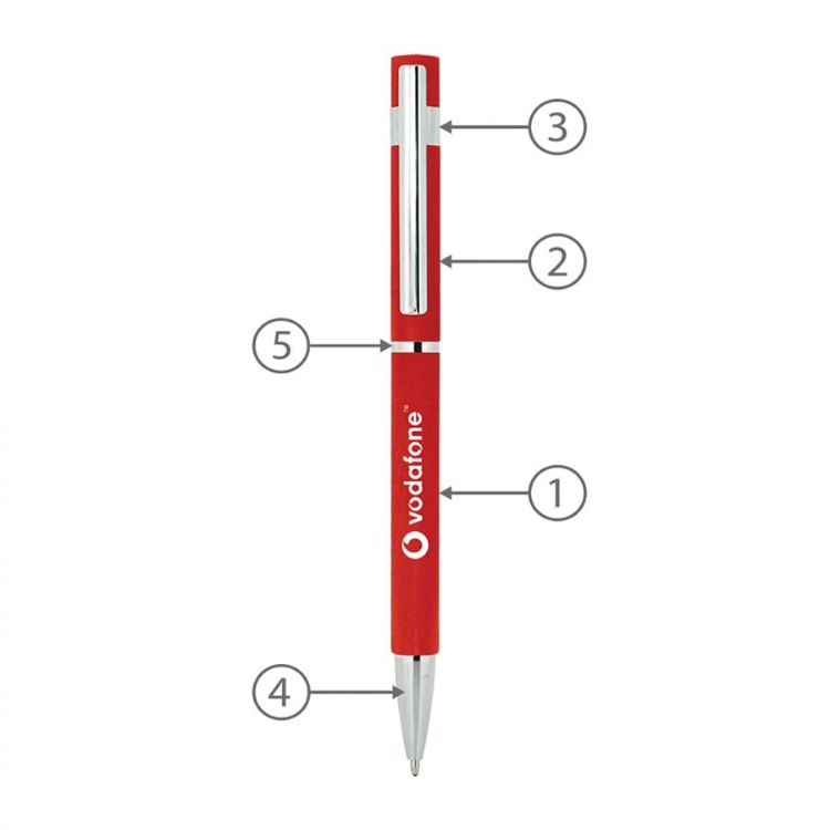Picture of Slim Hex Pens (Custom Made To Order - BND70XL)