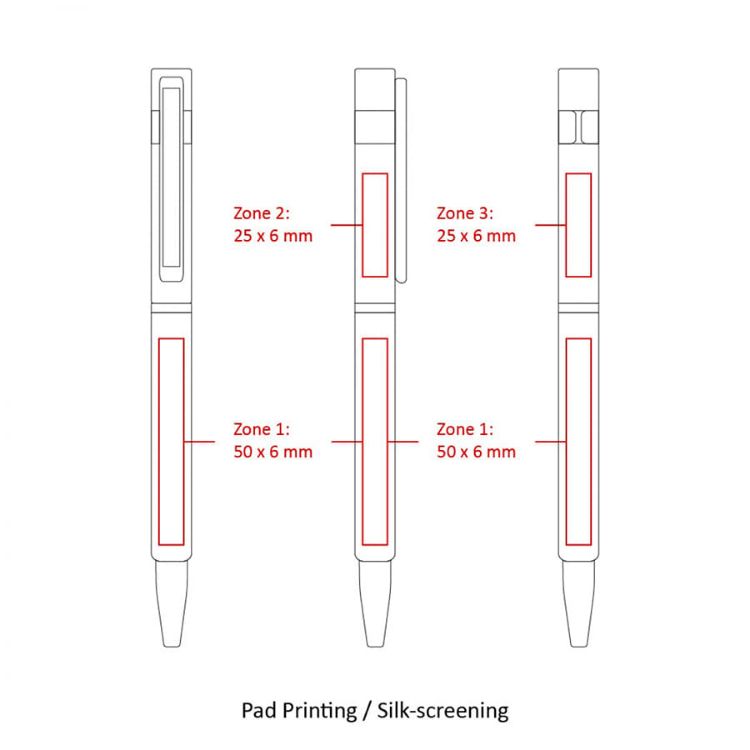 Picture of Slim Hex Pens (Custom Made To Order - BND70XL)