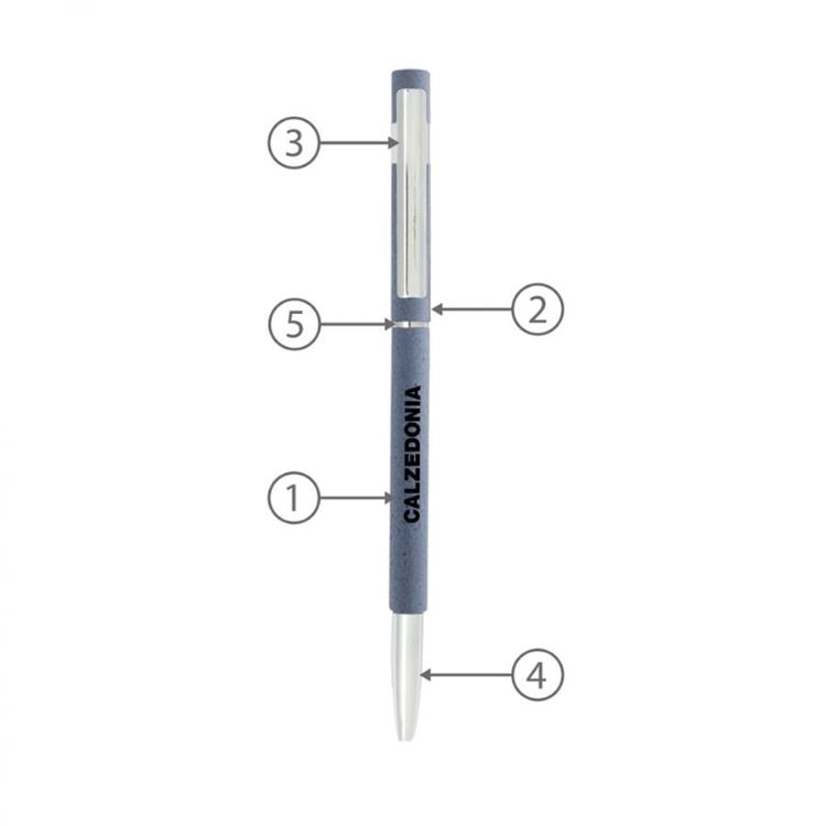Picture of Slim Hex Pens (Custom Made To Order - BND70)