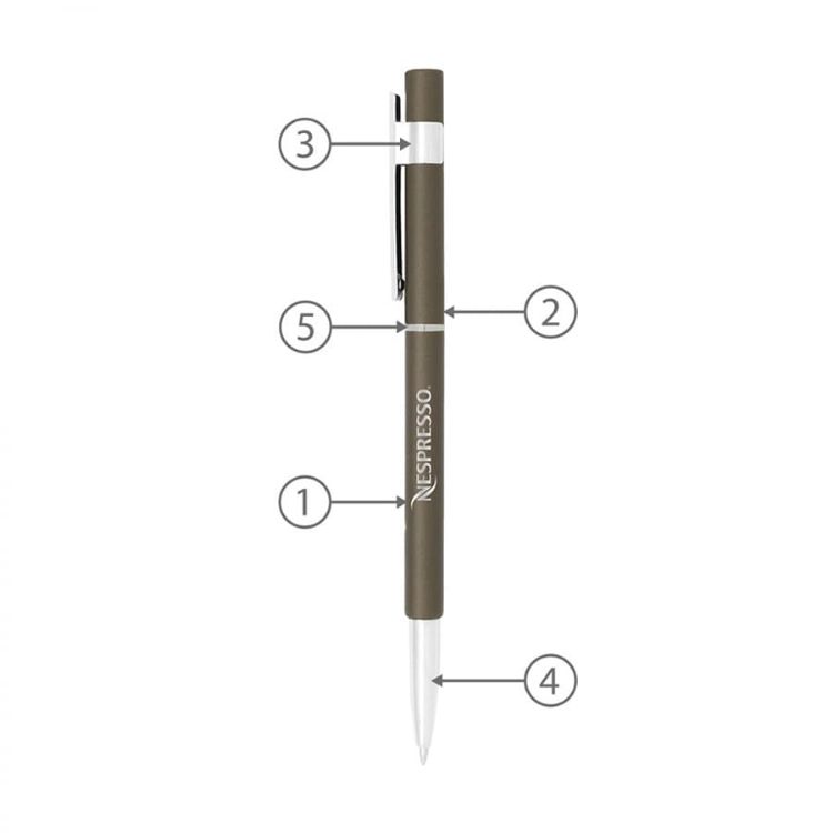 Picture of Slim Hex Pens (Custom Made To Order - BND70)