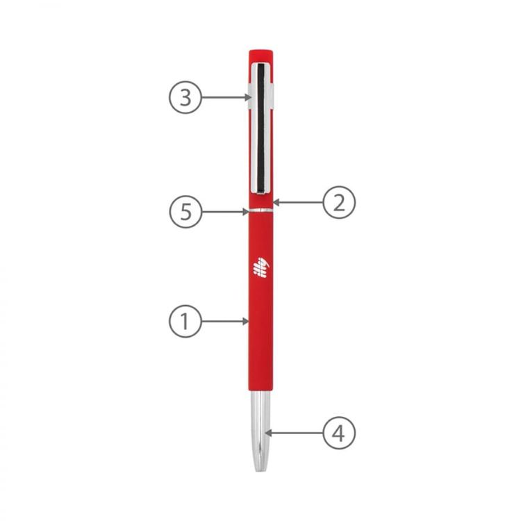 Picture of Slim Hex Pens (Custom Made To Order - BND70)
