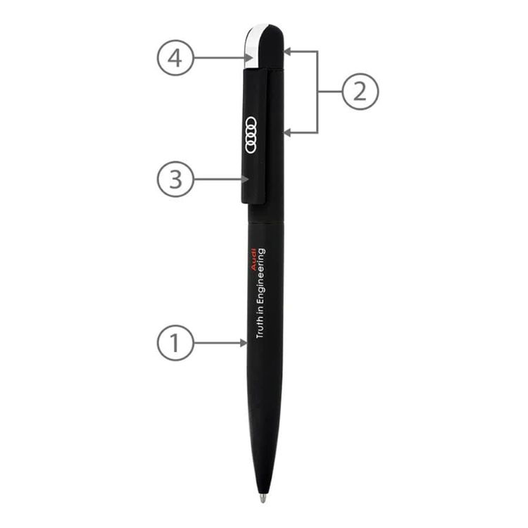 Picture of BND62 FOLK, TWIST METAL BALL PEN